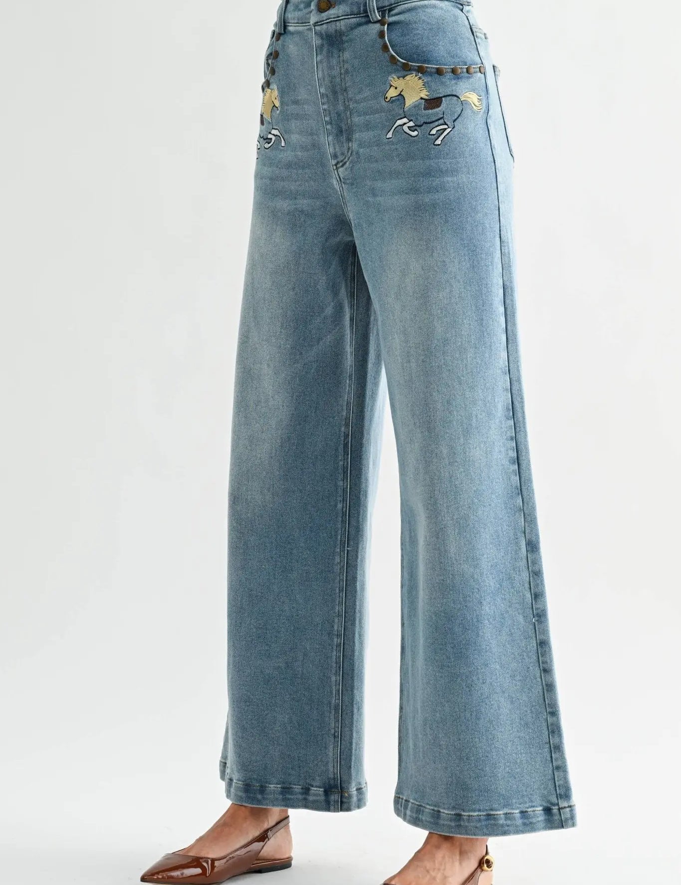 Horse High - Waisted Jeans - Bridle Up Hope Shop