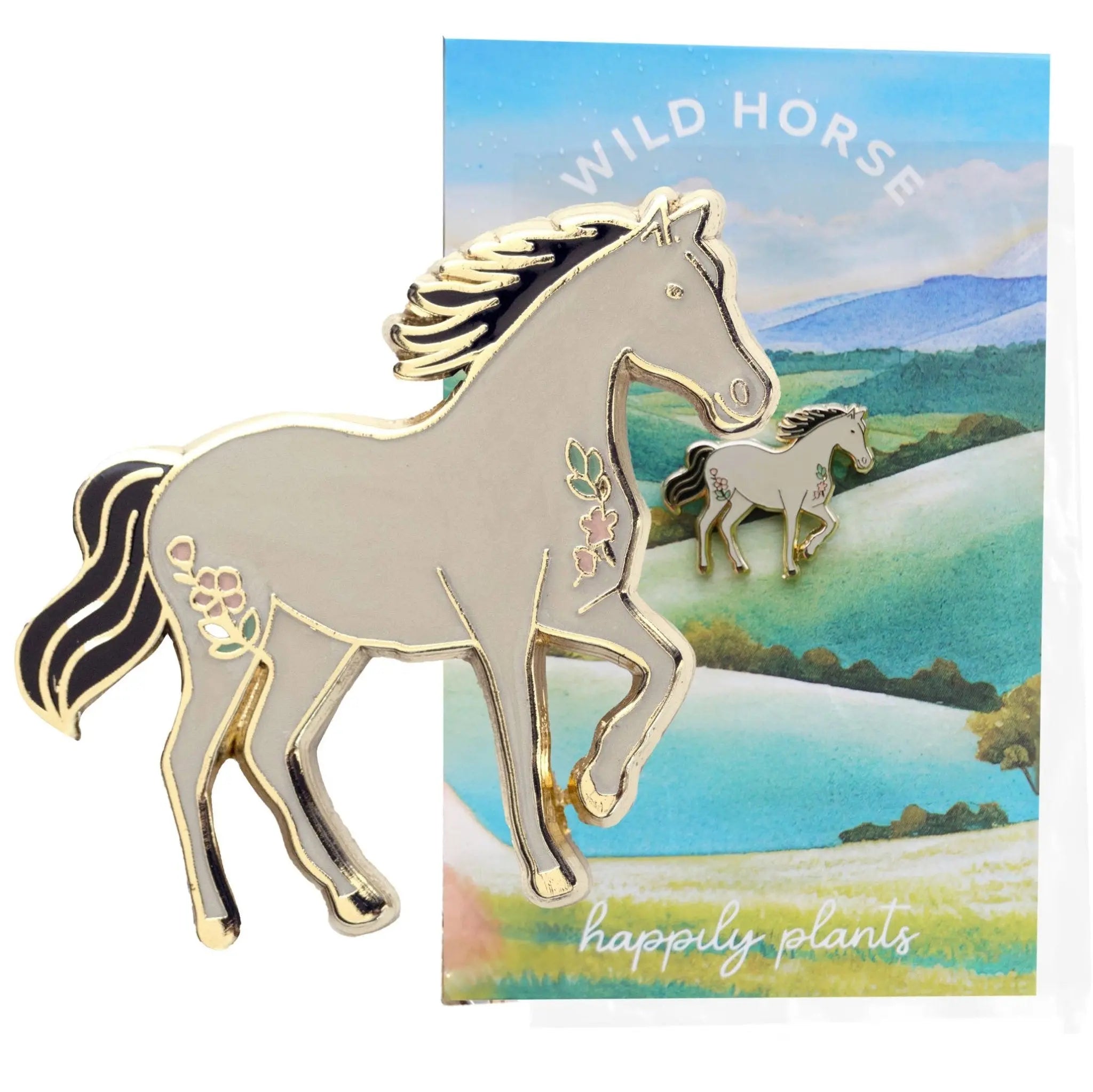Horse Lapel Pin - Bridle Up Hope Shop