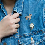 Horse Lapel Pin - Bridle Up Hope Shop