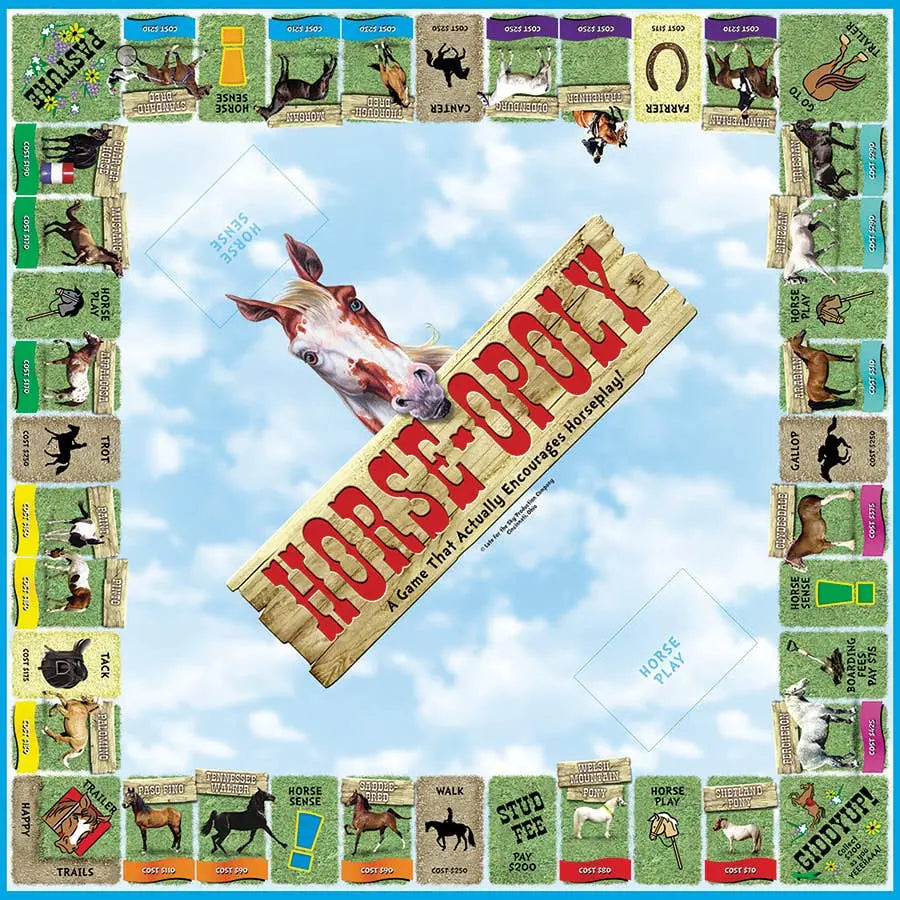 Horse - opoly Board Game - Bridle Up Hope Shop