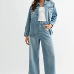 Horse Studded Denim Jacket - Bridle Up Hope Shop