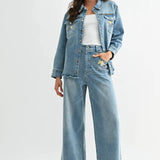 Horse Studded Denim Jacket - Bridle Up Hope Shop