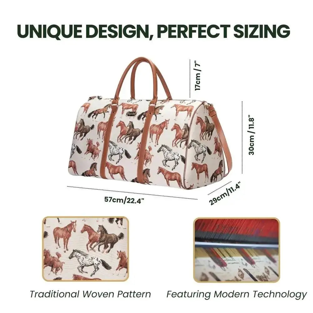 Horse Tapestry Bag - Bridle Up Hope Shop