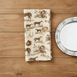Horse Toile Kitchen Towel - Bridle Up Hope Shop