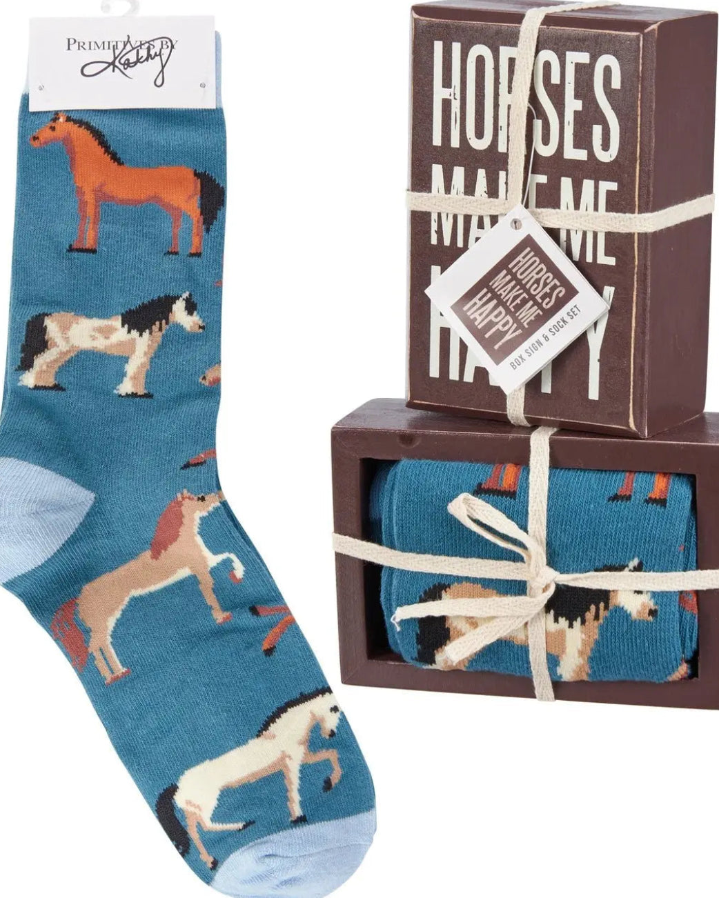 Horses Make Me Happy Gift Set - Bridle Up Hope Shop