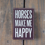 Horses Make Me Happy Gift Set - Bridle Up Hope Shop