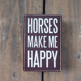 Horses Make Me Happy Gift Set - Bridle Up Hope Shop