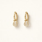 Horseshoe Huggie Earrings - Bridle Up Hope Shop