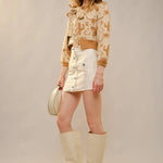 Horseshoe Tie Front Cardigan - Bridle Up Hope Shop