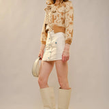Horseshoe Tie Front Cardigan - Bridle Up Hope Shop