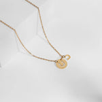 horseshoe cut-out necklace