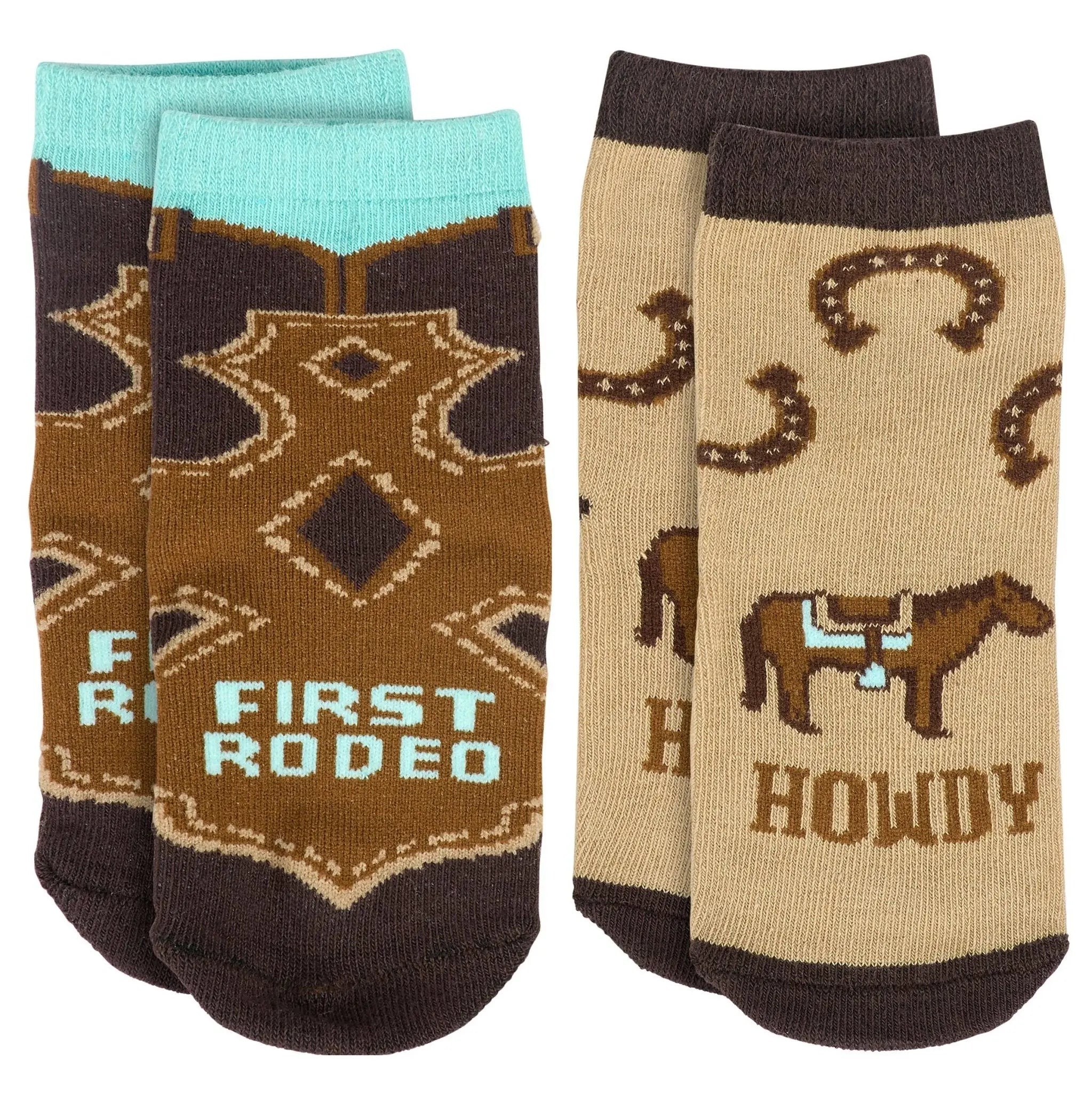 Howdy Baby Sock Set - Bridle Up Hope Shop