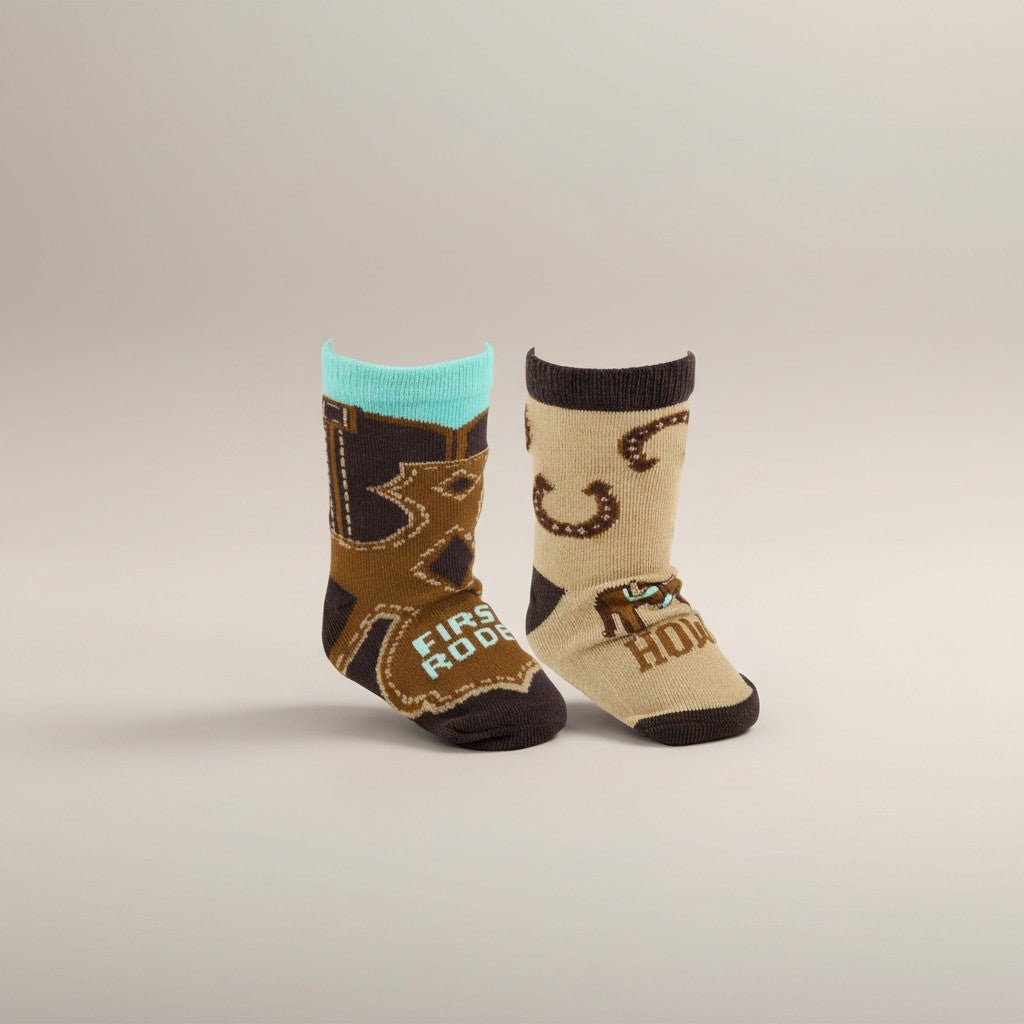 Howdy Baby Sock Set - Bridle Up Hope Shop