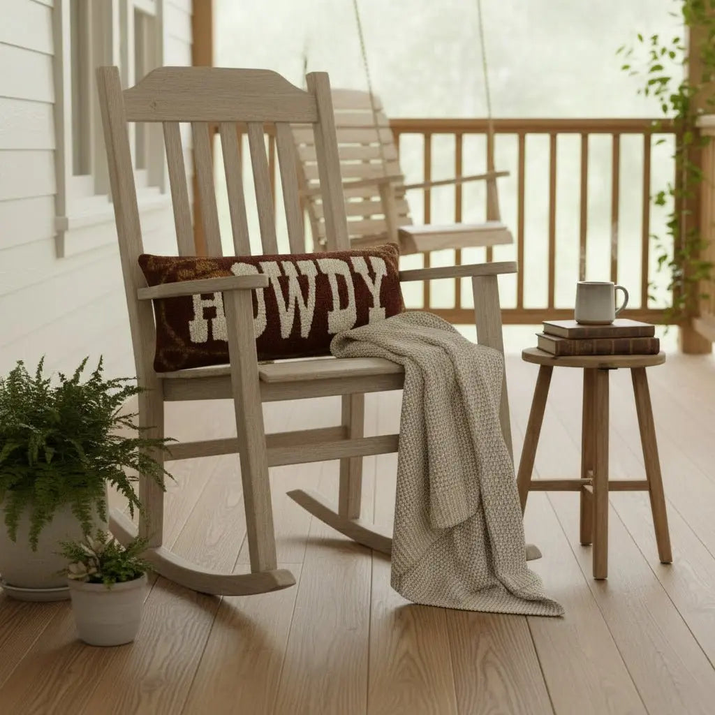 Howdy Cowboy Hook Pillow - Bridle Up Hope Shop