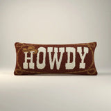 Howdy Cowboy Hook Pillow - Bridle Up Hope Shop