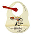 Howdy Cowgirl Bib & Spoon Set (Cream) - Bridle Up Hope Shop