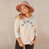 Howdy Sweatshirt (Cream) - Bridle Up Hope Shop