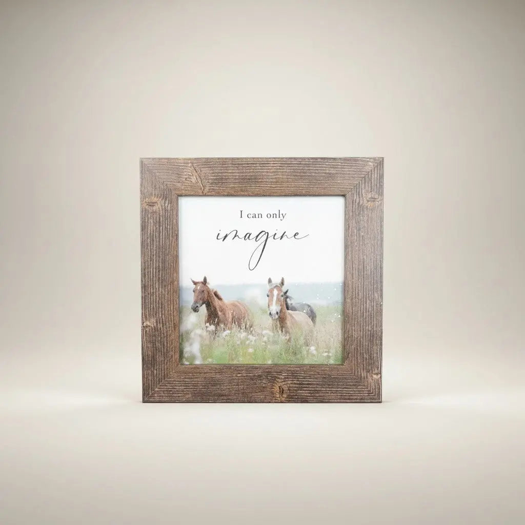 "I Can Only Imagine" Horse Art - Bridle Up Hope Shop