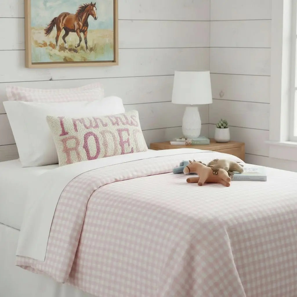 I Run This Rodeo Hook Pillow - Bridle Up Hope Shop