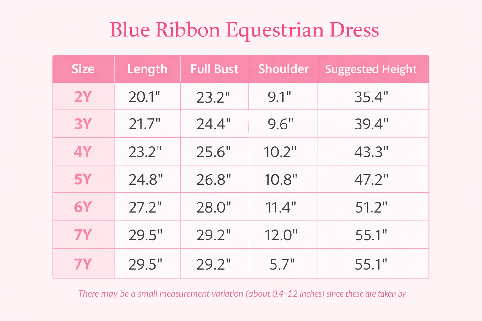 Blue Ribbon Equestrian Dress