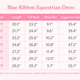Blue Ribbon Equestrian Dress