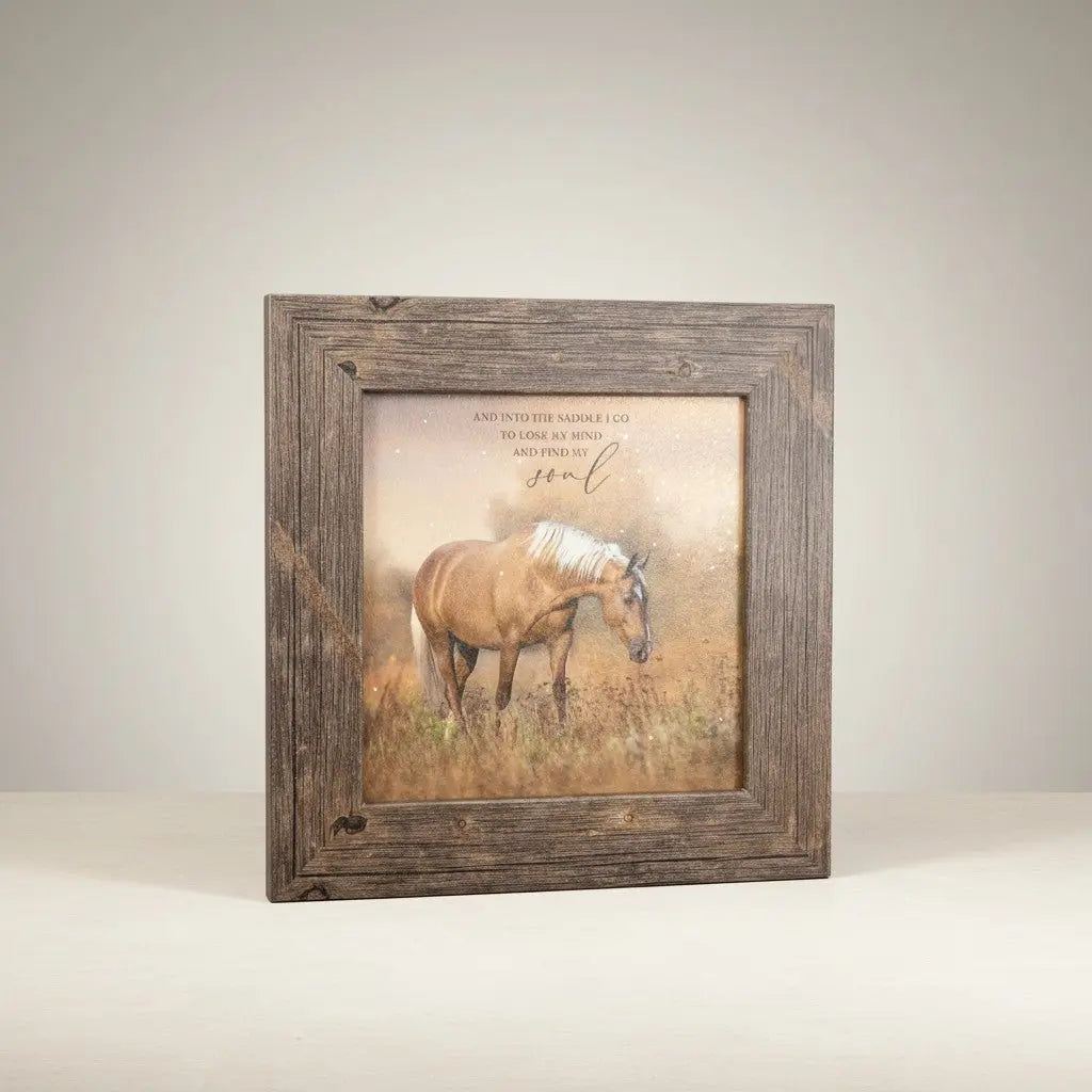 Into the Saddle I Go Art - Bridle Up Hope Shop
