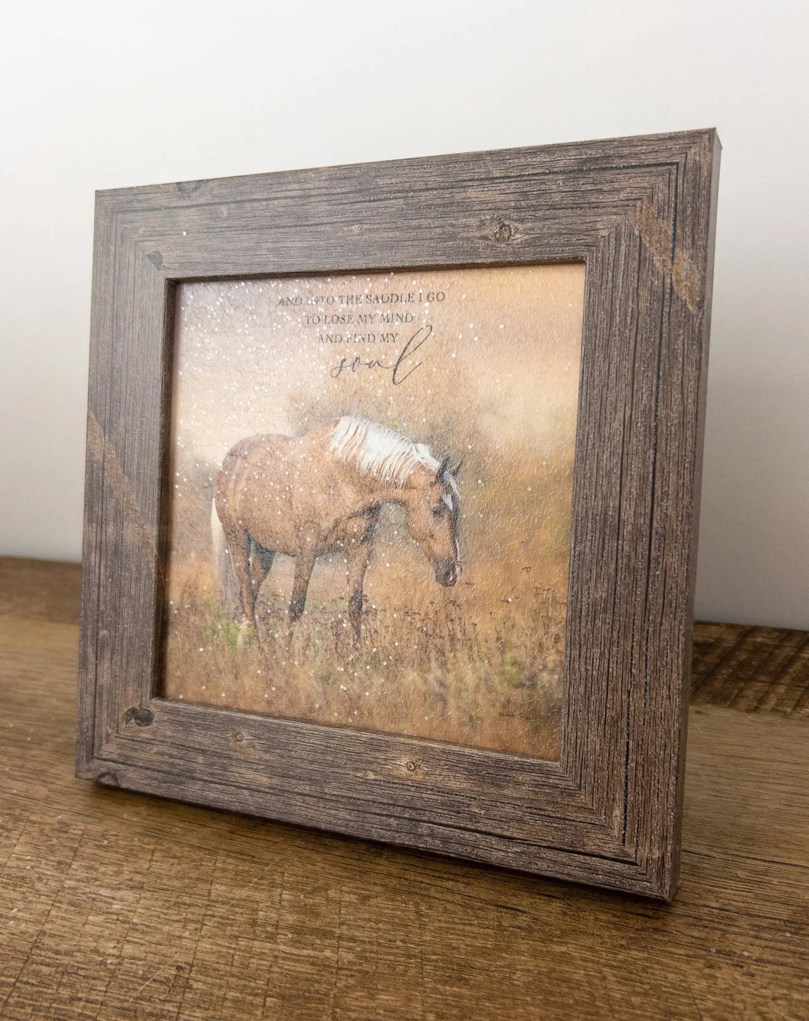 Into the Saddle I Go Art - Bridle Up Hope Shop