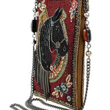 Let's Gallop Hand - Beaded Horse Handbag - Bridle Up Hope Shop