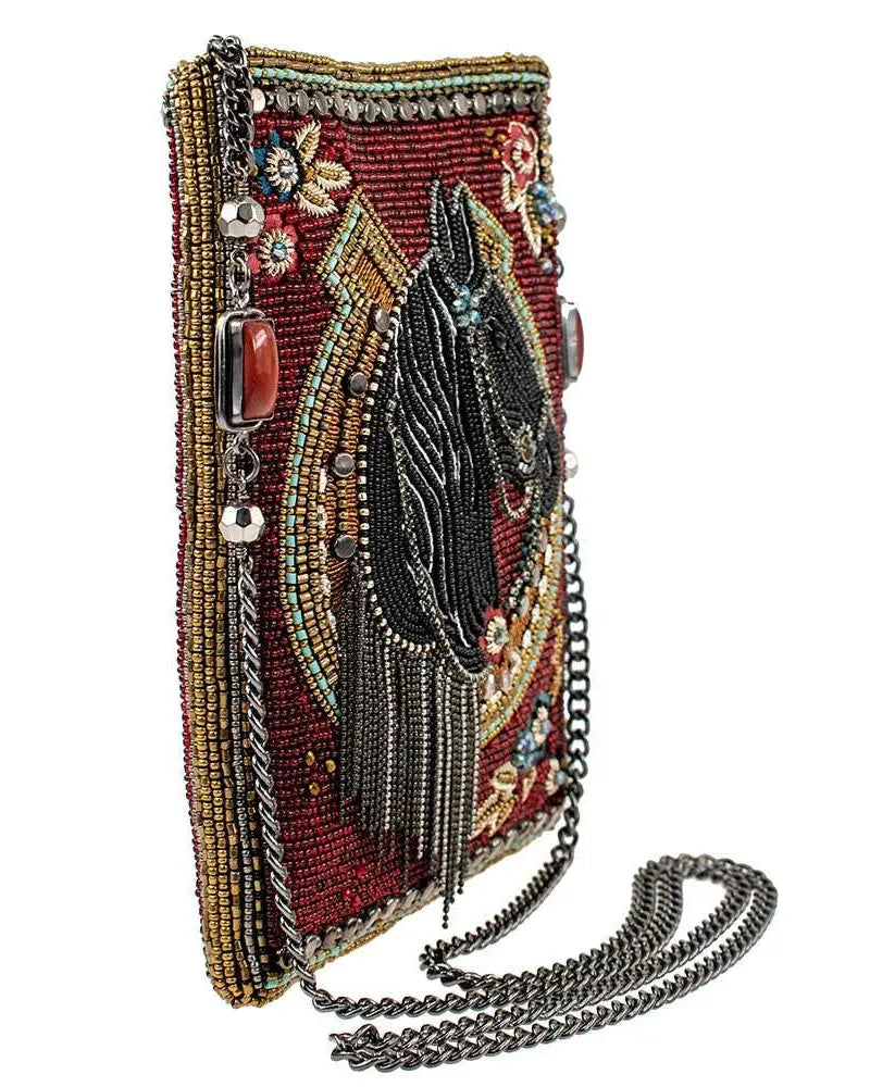 Let's Gallop Hand - Beaded Horse Handbag - Bridle Up Hope Shop