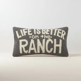 Life is Better On The Ranch Pillow - Bridle Up Hope Shop