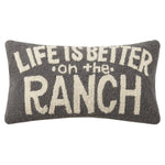 Life is Better On The Ranch Pillow - Bridle Up Hope Shop