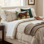 Brown Horse Hook Pillow