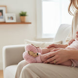 Pony Booties Hand-knit (Pink)