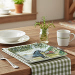 Black Horse Dinner Plate