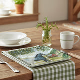 Black Horse Dinner Plate