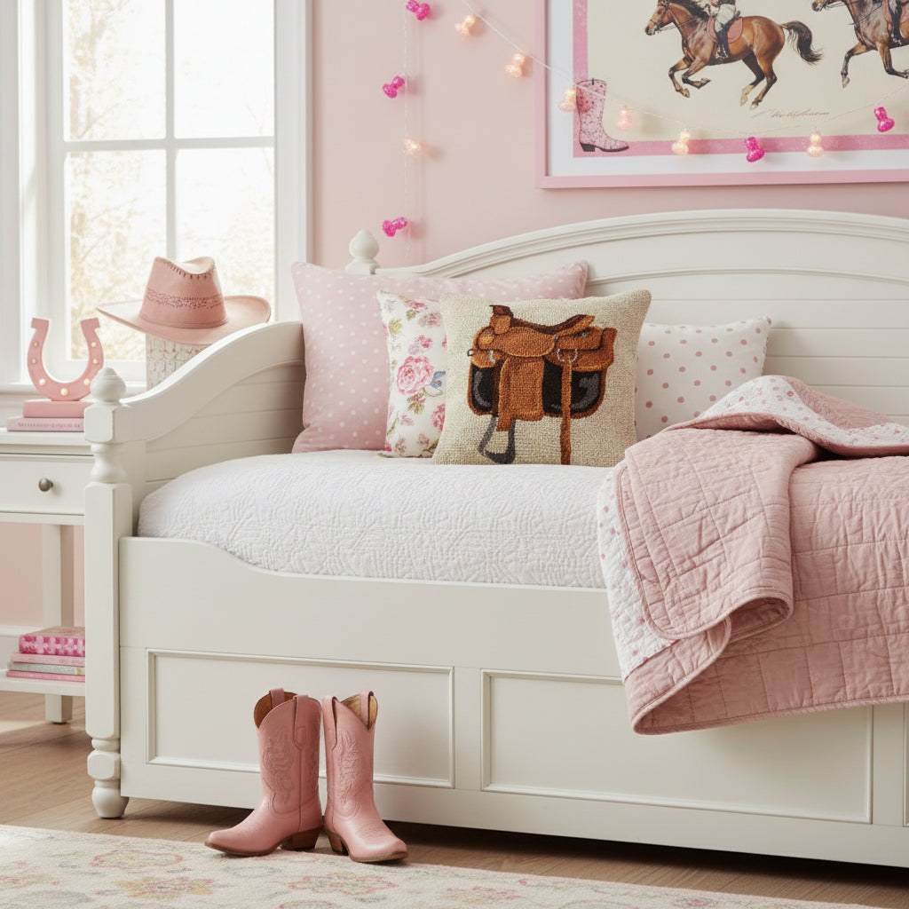 Saddle Hook Wool Pillow