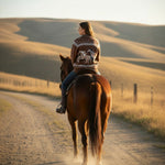 Galloping Horses Zip Cardigan