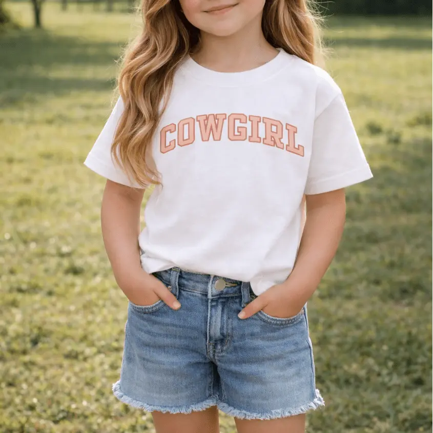 Lil' Cowgirl Tee - Bridle Up Hope Shop