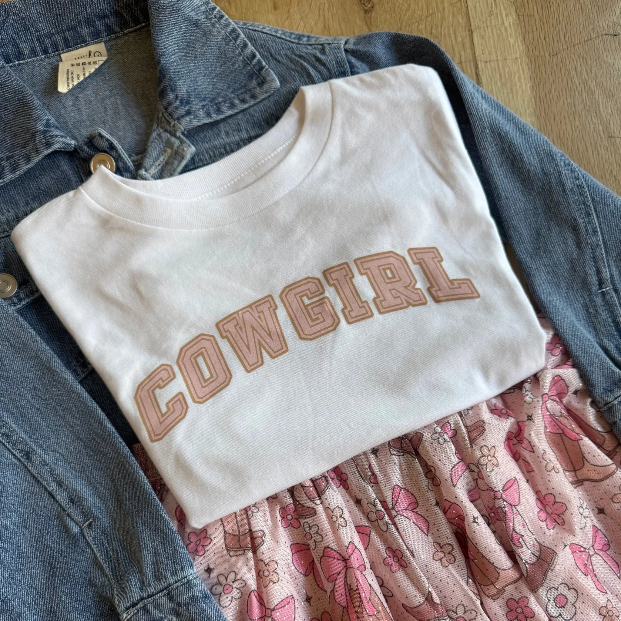 Lil' Cowgirl Tee - Bridle Up Hope Shop