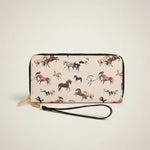 Lila Horse Wallet Faire - AWST