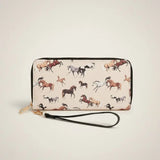 Lila Horse Wallet Faire - AWST