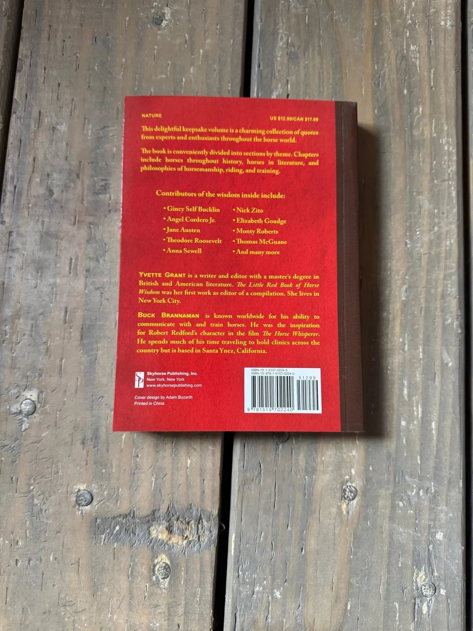 Little Red Book of Horse Wisdom - Bridle Up Hope Shop