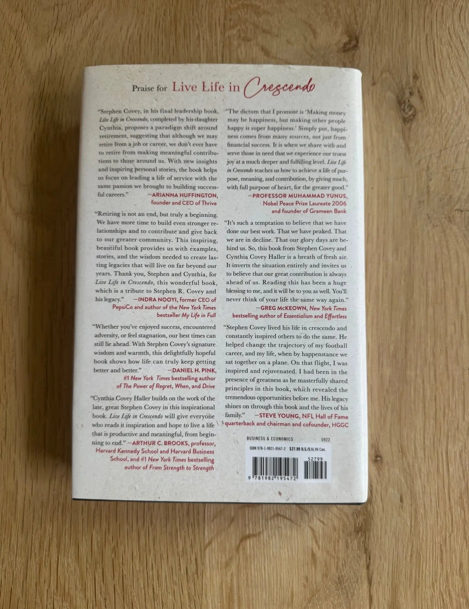 Live Life in Crescendo - Your Most Important Work Is Always Ahead of You - Bridle Up Hope Shop