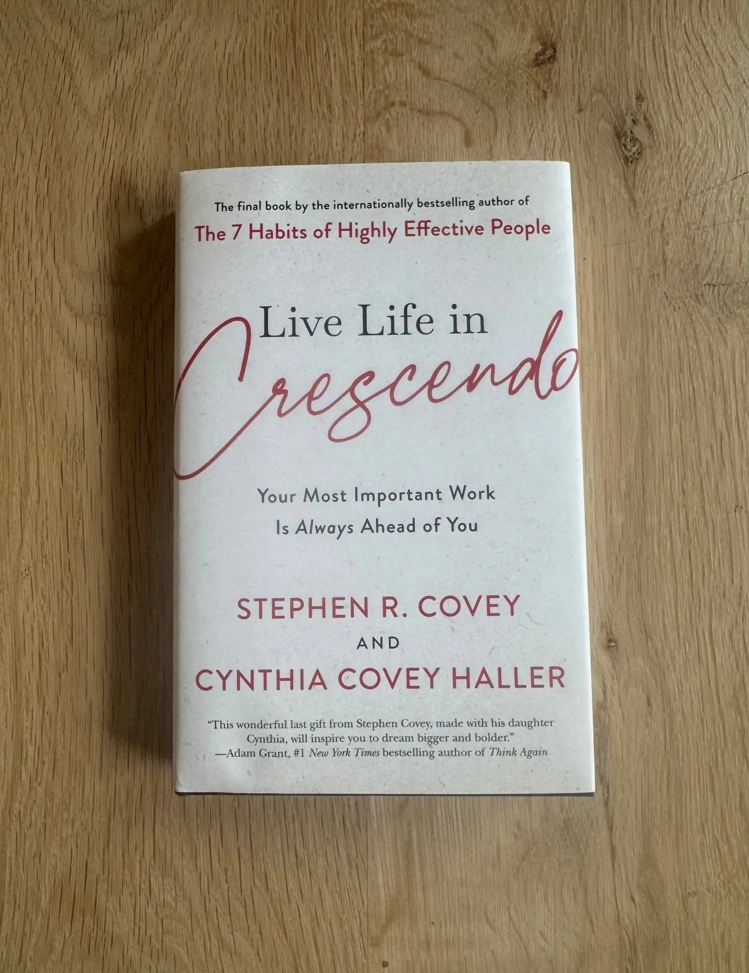 Live Life in Crescendo - Your Most Important Work Is Always Ahead of You - Bridle Up Hope Shop