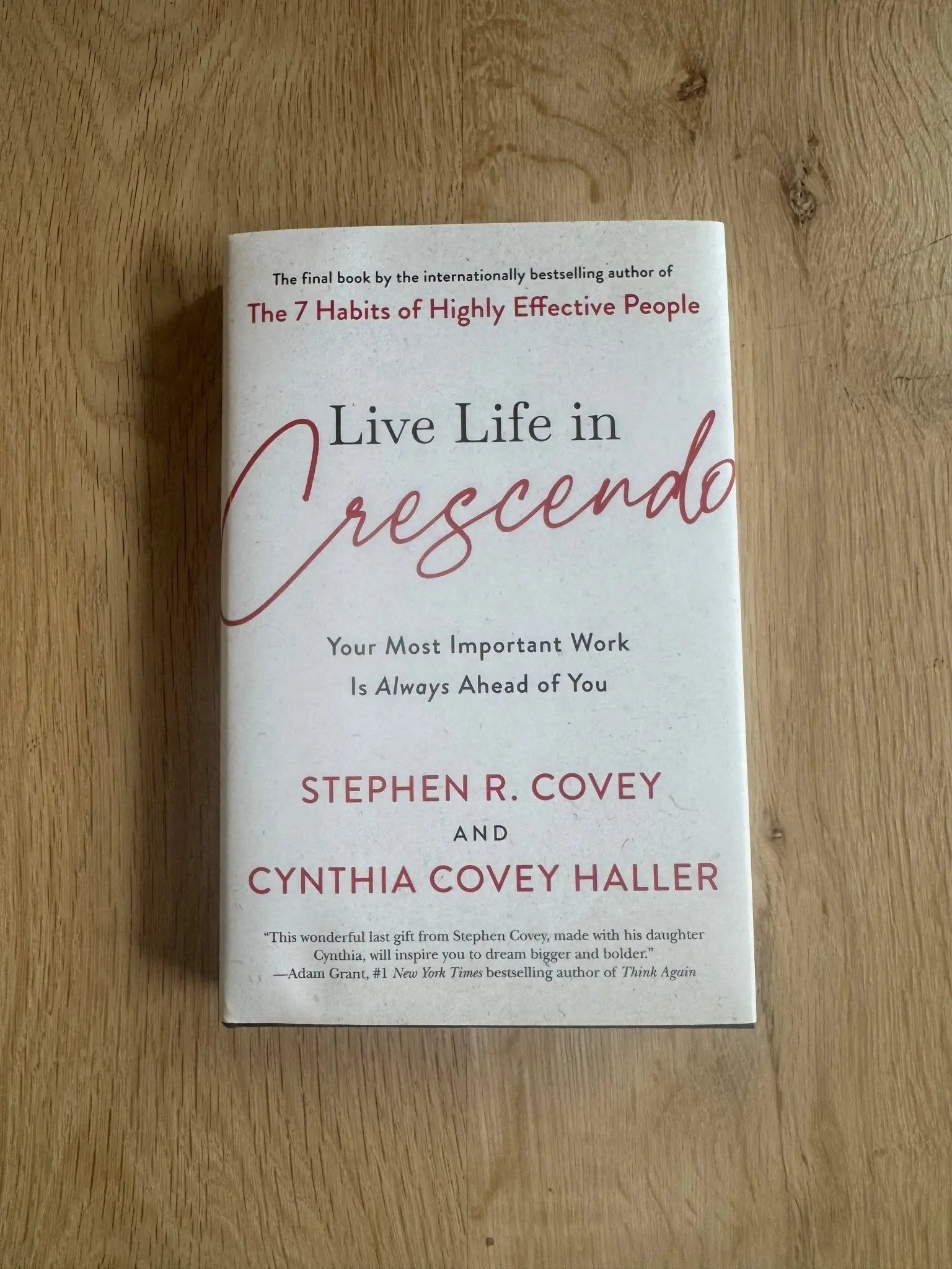 Live Life in Crescendo - Your Most Important Work Is Always Ahead of You - Bridle Up Hope Shop