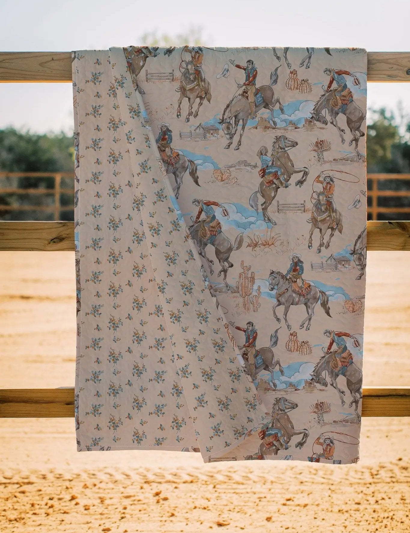 Love On the Range Handmade Quilt - Bridle Up Hope Shop