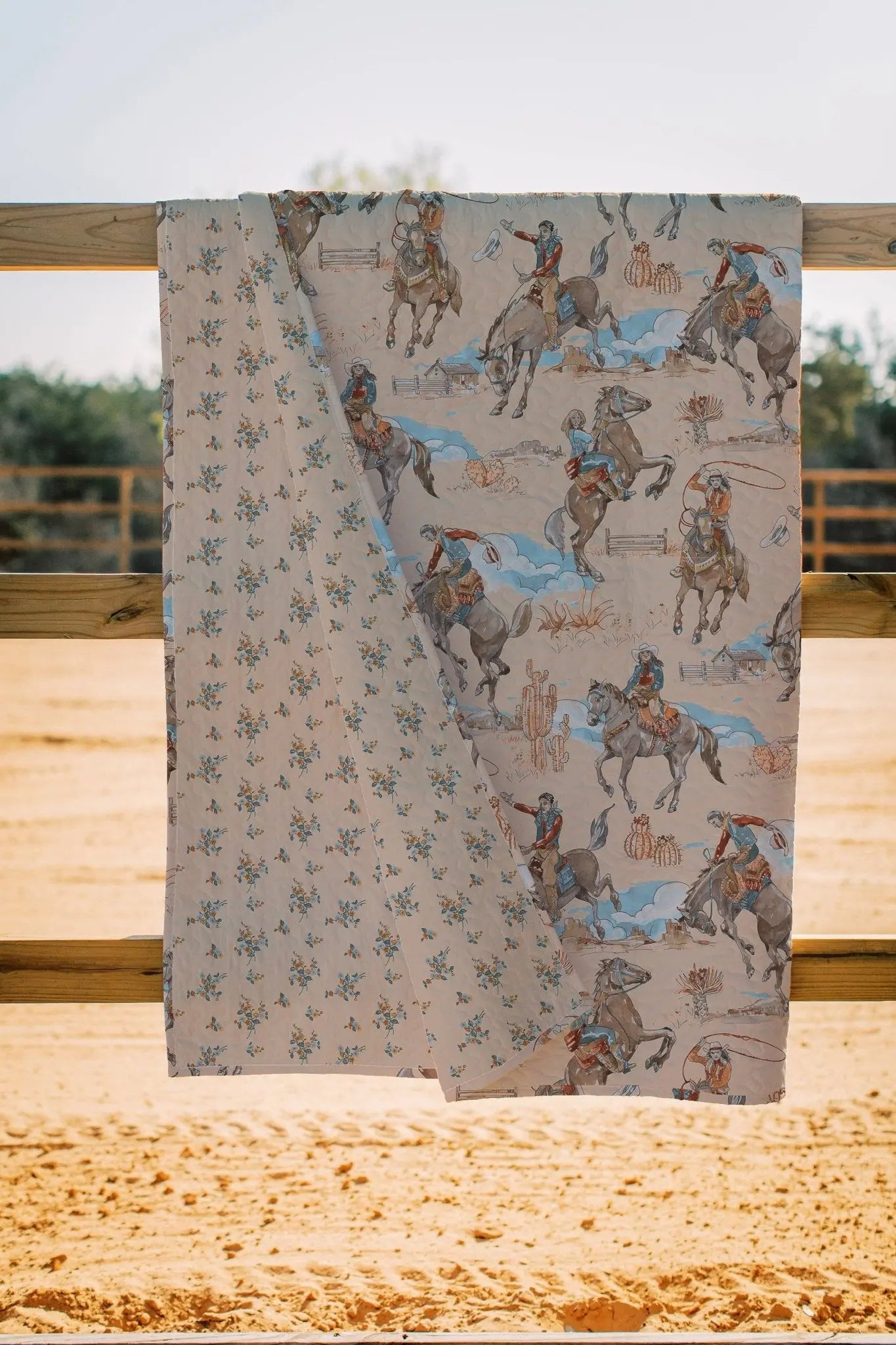 Love On the Range Handmade Quilt - Bridle Up Hope Shop