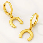 Luckie Huggie Horseshoe Earrings - Bridle Up Hope Shop