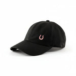 Lucky Horseshoe Hat (Black) - Bridle Up Hope Shop
