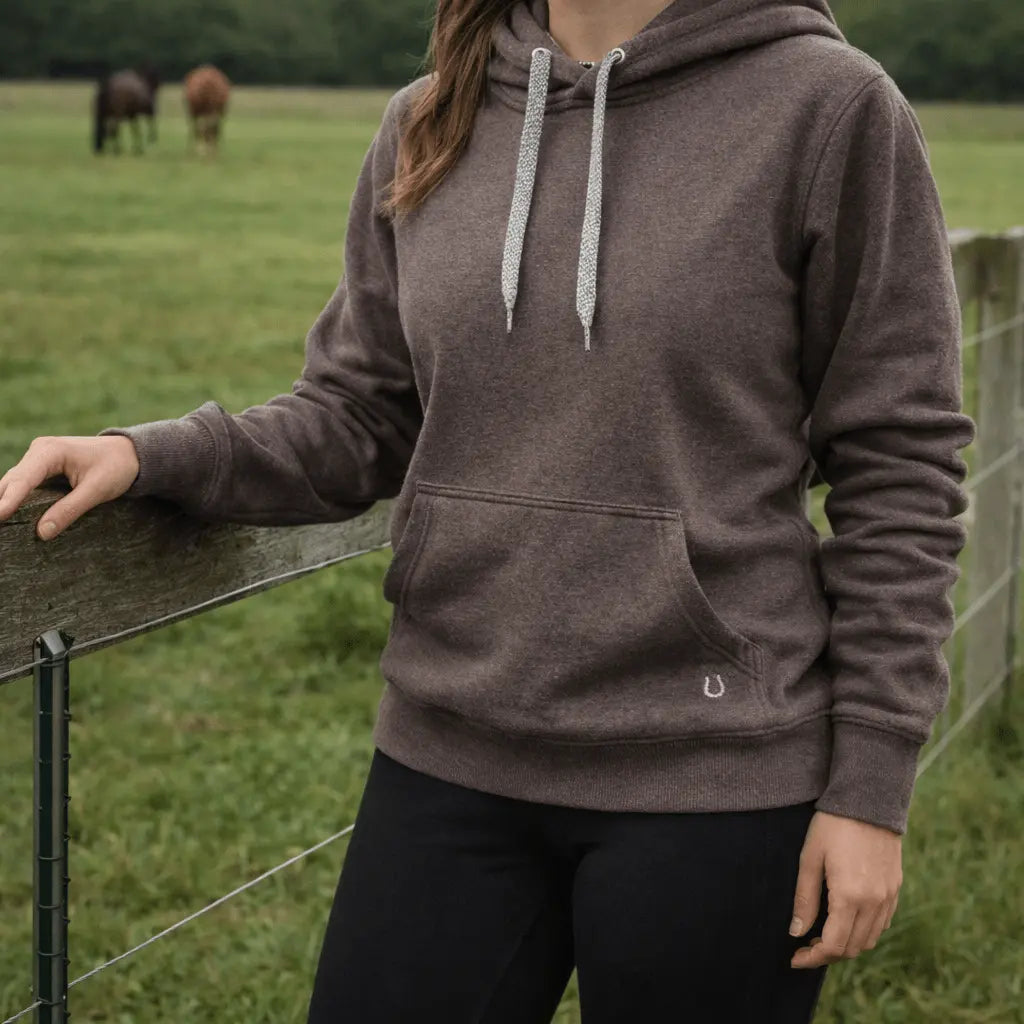 Lucky Horseshoe Hoodie - Bridle Up Hope Shop